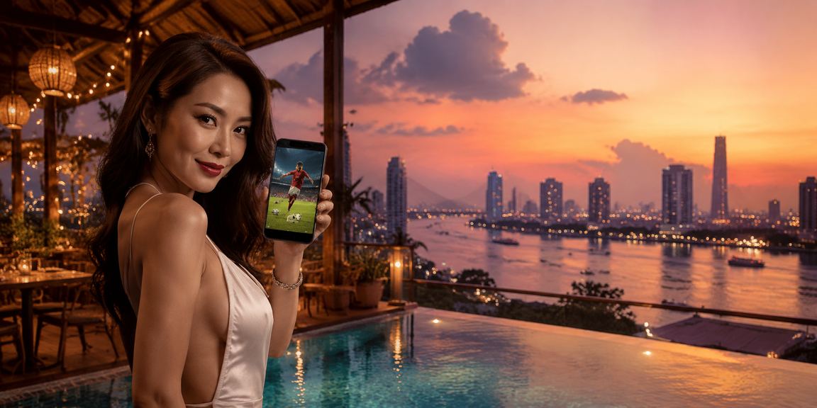 Người hâm mộ bóng đá tại Sài Gòn theo dõi kèo và đặt cược trên điện thoại